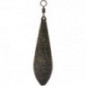 Грузило Brain Long Cast текстуроване покриття "Camo Black" 130g