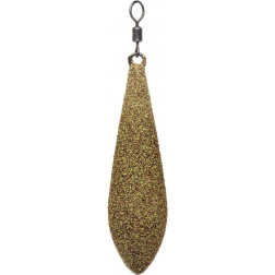 Грузило Brain Long Cast текстуроване покриття "Muddy Green" 120g