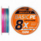 Шнур Select Basic PE 8X Multicolor 150m 1.0/0.14mm 18lb/8.2kg Шнур Select Basic PE 8X Multicolor 150m 1.0/0.14mm 18lb/8.2kg