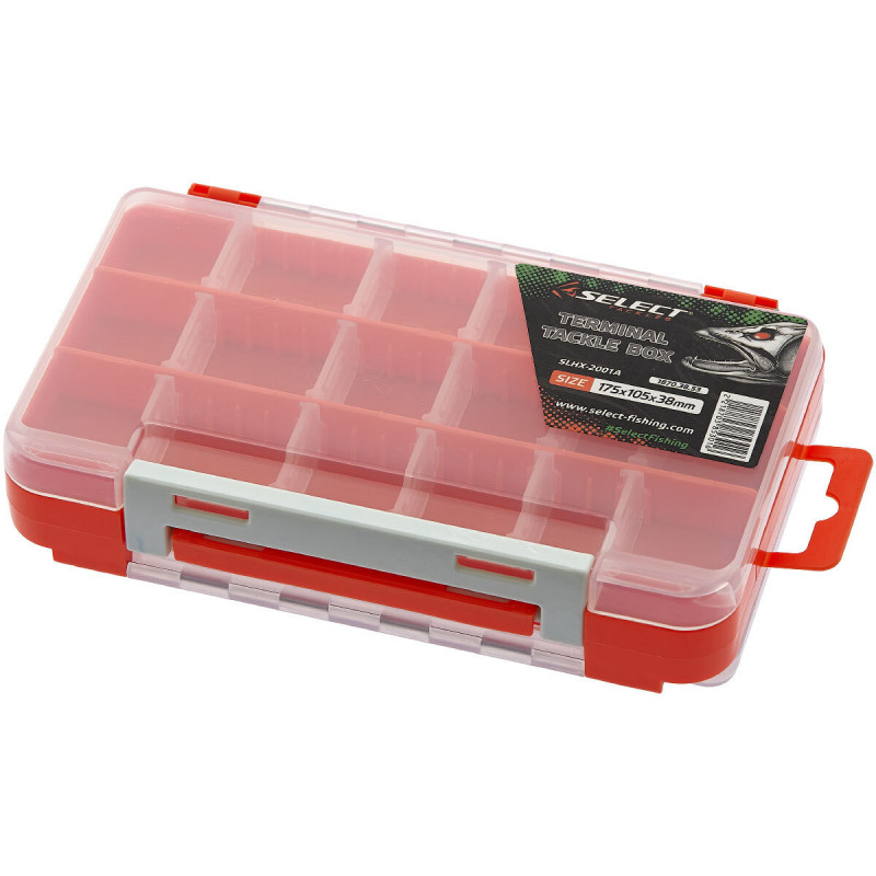 Коробка Select Terminal Tackle Box SLHX-2001A 17.5х10.5х3.8cm Коробка Select Terminal Tackle Box SLHX-2001A 17.5х10.5х3.8cm