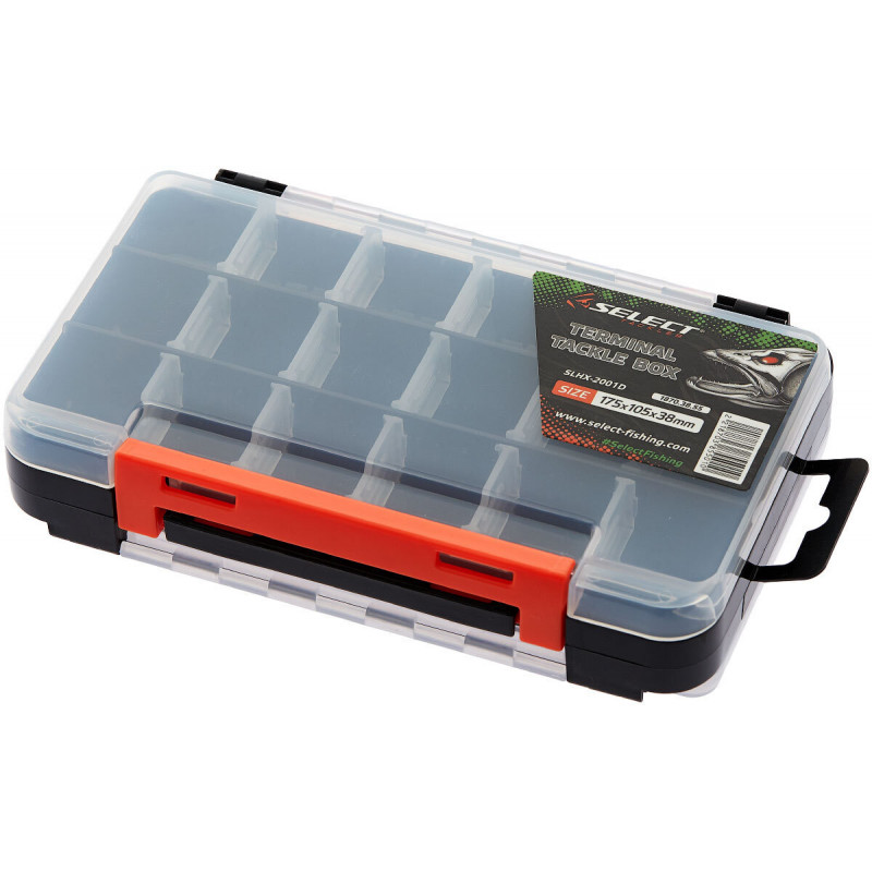 Коробка Select Terminal Tackle Box SLHX-2001D 17.5х10.5х3.8cm Коробка Select Terminal Tackle Box SLHX-2001D 17.5х10.5х3.8cm