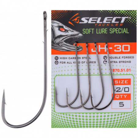 Крючок Select JH-30 1/0 (4 шт/уп)