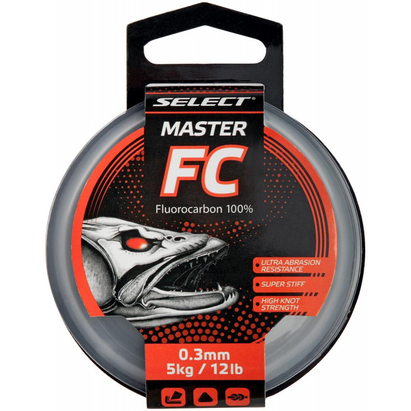 Флюорокарбон Select Master FC 20m 0.248mm 8lb/3.2kg Флюорокарбон Select Master FC 20m 0.248mm 8lb/3.2kg