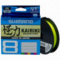 Шнур Shimano Kairiki 8 PE (Yellow) 150m 0.215mm 20.8kg Шнур Shimano Kairiki 8 PE (Yellow) 150m 0.215mm 20.8kg