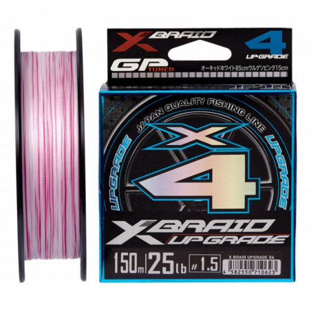 Шнур YGK X-Braid Upgrade X4 150m 0.4/0.104 mm 8lb/3.6 кг