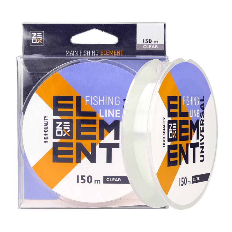 Волосінь ZEOX Element Universal Line 150м Clear