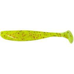 Силикон Keitech Easy Shiner 3" (10 шт/уп) 01 chartreuseredflake