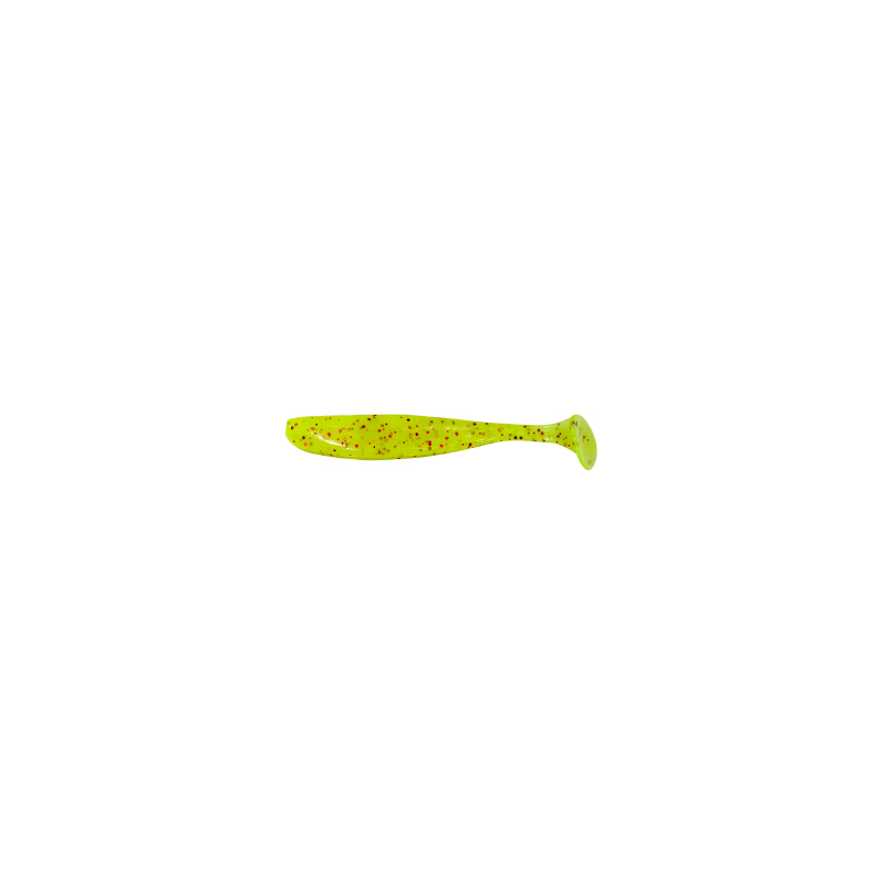 Силiкон Keitech Easy Shiner 3" (10 шт/уп) 01 chartreuseredflake