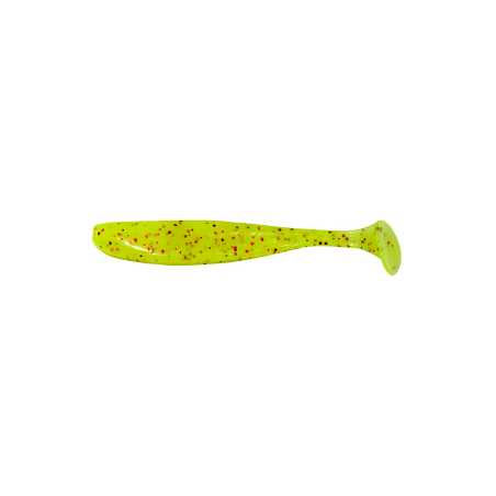 Силикон Keitech Easy Shiner 3" (10 шт/уп) 01 chartreuseredflake