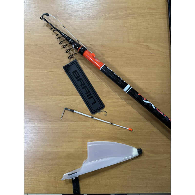 Оснащенное удилище с боковым кивком на карпа Brain Axent Carp Bolo 6.00m 50-150g Оснащенное удилище с боковым кивком на карпа Brain Axent Carp Bolo 6.00m 50-150g