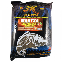 Макуха смажена подрібнена (полуниця), 1000г