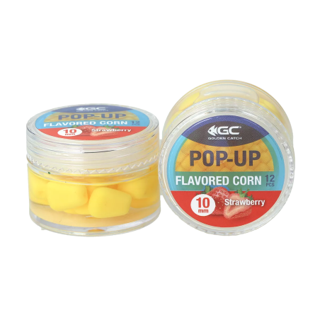 Кукурудза в діпі GC Pop-Up Flavored 10мм(12шт)Strawberry