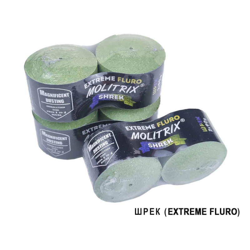 Технопланктон Molitrix Extreme masters Шрек  90г 1-4 г розчинення