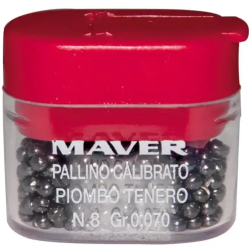 Набір грузил Maver Pallini Supercalibrati Teneri №0 (0.347g)