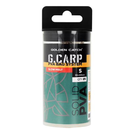 ПВА система завантаження пакетів GC G.Carp PVA Bait Bag System 55 x 110 мм S (20шт)