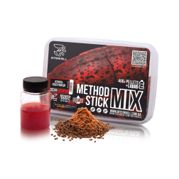 Пелетс INTERKRILL Method Stick Mix Криль-Полуниця 400г