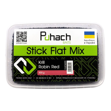 PUHACH BAITS STICK FLAT MIX – KRILL ROBIN RED
