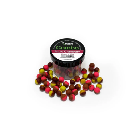 PUHACH BAITS COMBO 10 MM - SQUID СRANBERRY (КАЛЬМАР/ЖУРАВЛИНА)