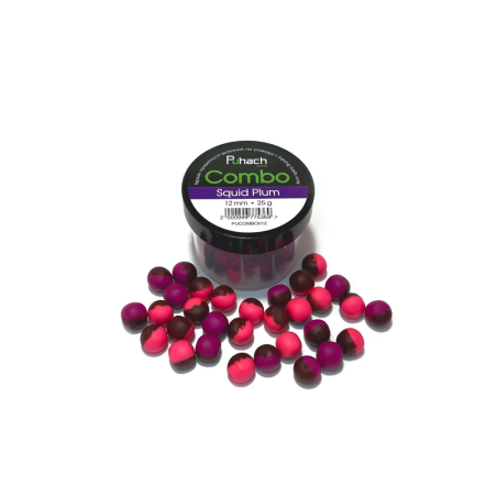 PUHACH BAITS COMBO 12 MM - SQUID PLUM (КАЛЬМАР/СЛИВА)
