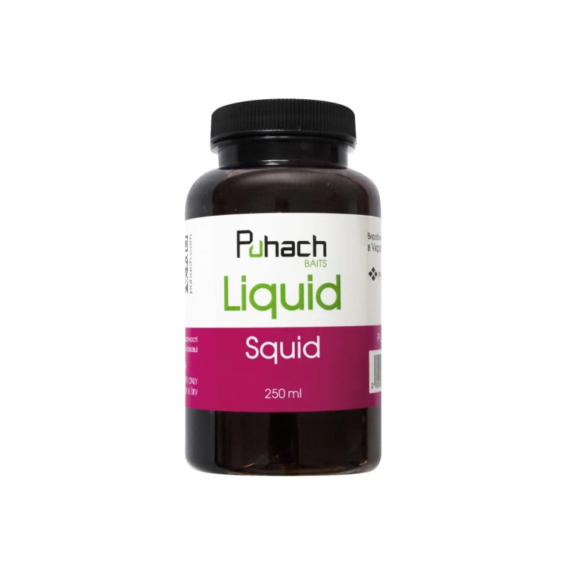 PUHACH BAITS LIQUID 250 ML - SQUID (КАЛЬМАР)