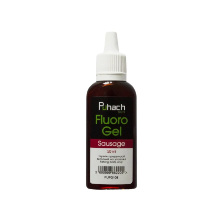 PUHACH BAITS FLUORO GEL 50 ML - SAUSAGE (КОВБАСА)