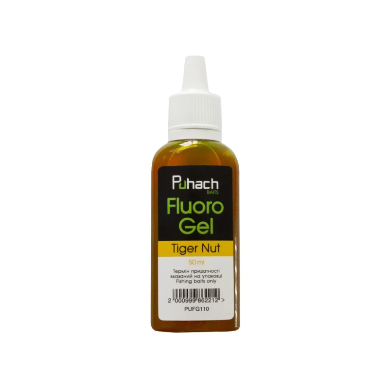 PUHACH BAITS FLUORO GEL 50 ML - TIGER NUT (ТИГРОВИЙ ГОРІХ)