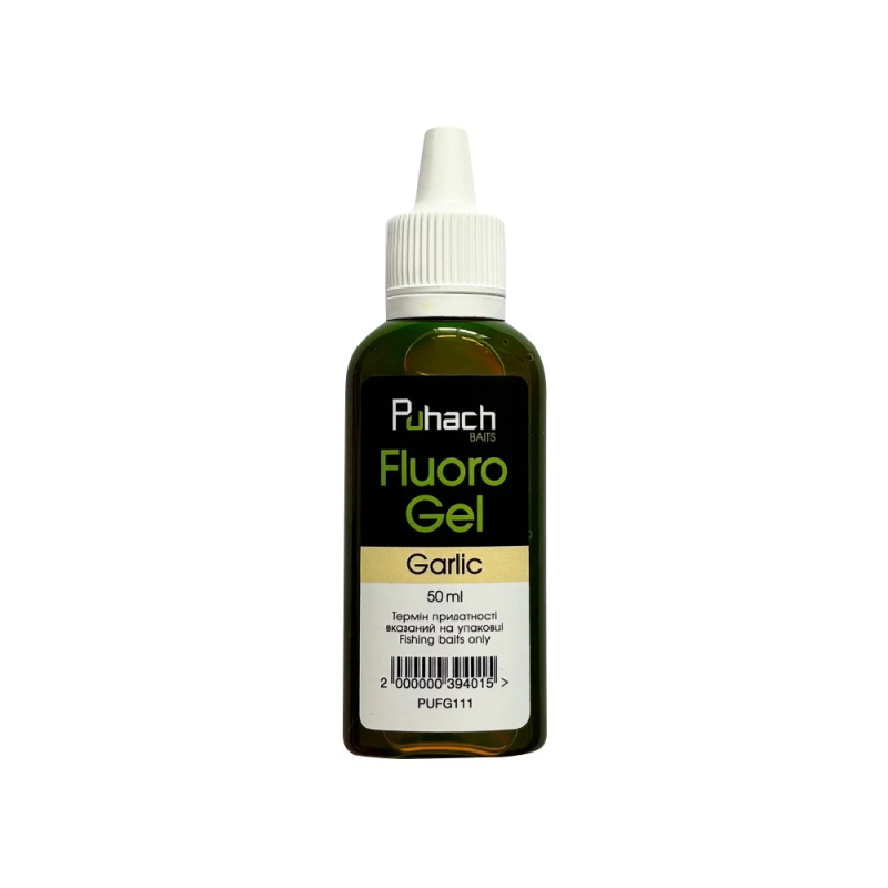 PUHACH BAITS FLUORO GEL 50 ML - GARLIC (ЧАСНИК) PUHACH BAITS FLUORO GEL 50 ML - GARLIC (ЧАСНИК)
