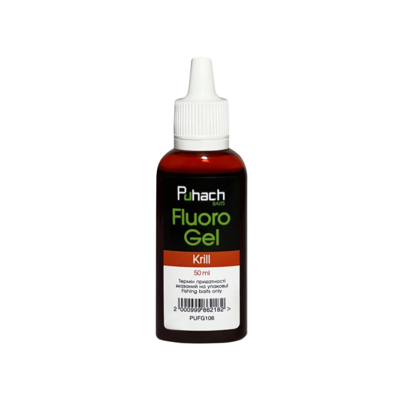 PUHACH BAITS FLUORO GEL 50 ML - KRILL PUHACH BAITS FLUORO GEL 50 ML - KRILL