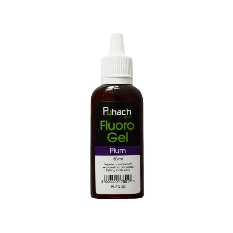 PUHACH BAITS FLUORO GEL 50 ML - PLUM (СЛИВА) PUHACH BAITS FLUORO GEL 50 ML - PLUM (СЛИВА)