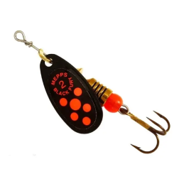 Блешня Mepps Black Fury black/orange 2 4.5 г