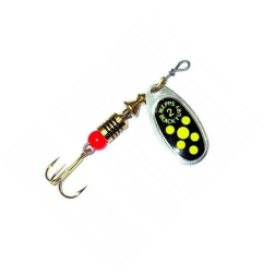 Блешня Mepps Black Fury silver/chartreuse 2 4.5 г