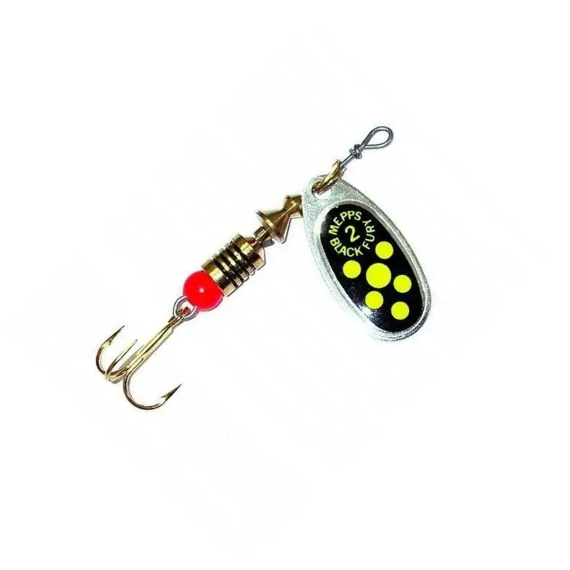 Блешня Mepps Black Fury silver/chartreuse 2 4.5 г