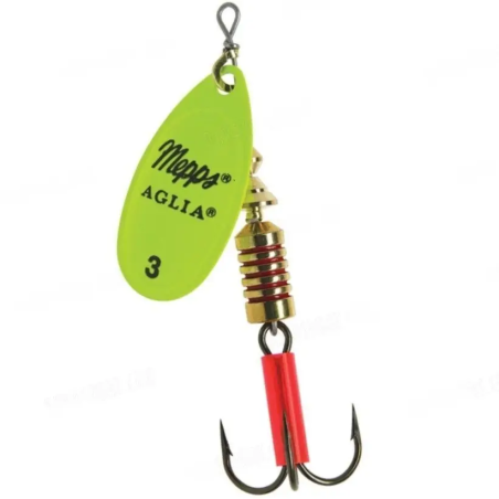 Блешня Mepps Aglia Fluo chartreuse 3 6.5 г