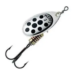 Блешня Mepps Aglia Decorees silver/black dots 1 3.5 г