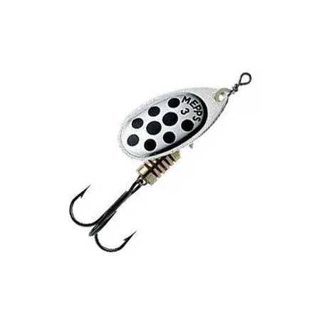 Блешня Mepps Aglia Decorees silver/black dots 1 3.5 г