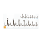 Гачок потрійний Gurza Round Treble Hook K-1503