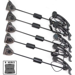 Набір свінгерів World4Carp SW20-4 black (WHITE led)