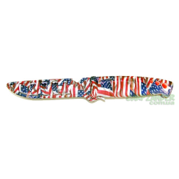 Ніж Gambler Evolution 4" Bait Knife American Flag