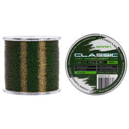 Волосінь Brain Classic Carp Line 3D (camo) 600m