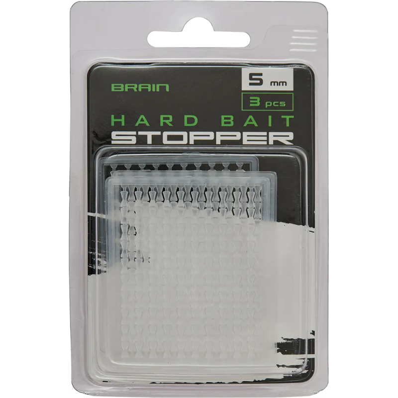 Стопори для бойлів Brain Hard Bait Stopper 5mm (3 шт/уп) SGXA-1023W