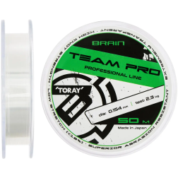 Волосінь Brain Team Pro 50m (clear) 0.154mm 2.3kg