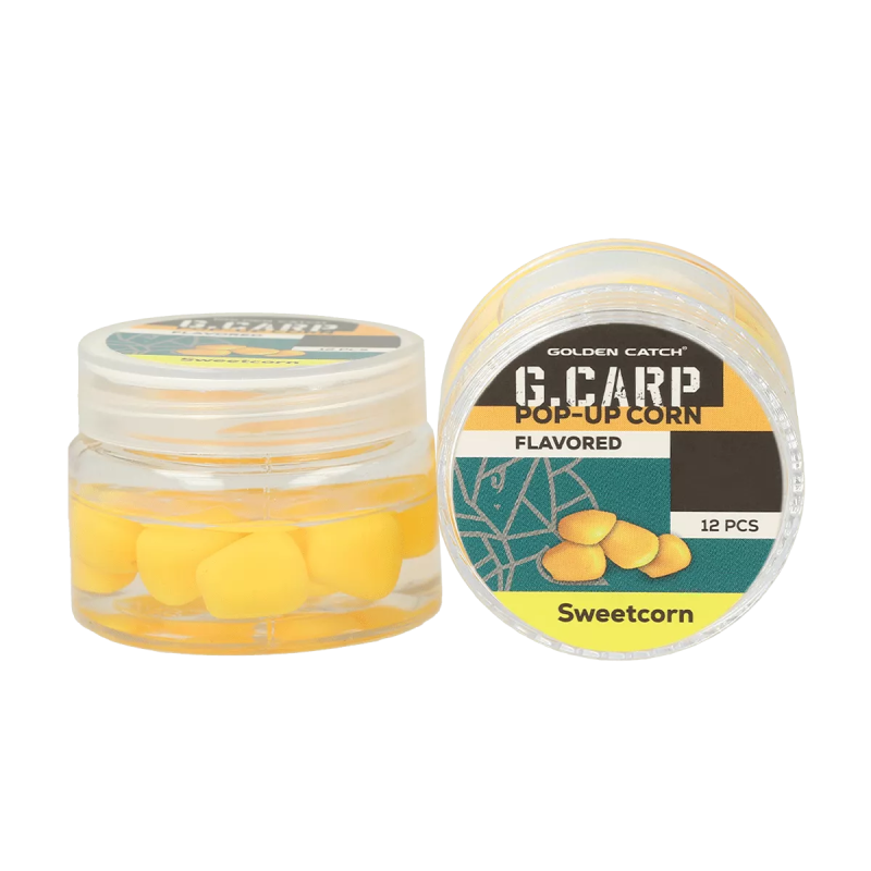 Кукурудза в діпі GC G.Carp Pop-Up Flavored 10мм (12шт)Sweetcorn