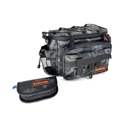 Сумка рибальська Eclipse 2505 зелена для спінінгіста поясна, плечова сумка для риболовлі
