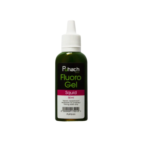 Puhach Baits Fluoro Gel 50 ml - Squid (Кальмар)