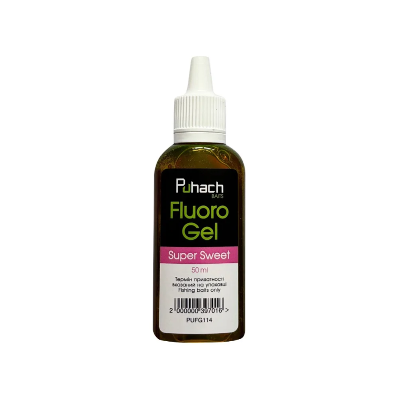 Puhach Baits Fluoro Gel 50 ml - Super Sweet (Найсолодший мікс) Puhach Baits Fluoro Gel 50 ml - Super Sweet (Найсолодший мікс)