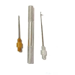 НАБІР КОРОПОВИЙ: ГОЛКА, СВЕРДЛО МЕТАЛ.РУЧКА NEEDLE COMBO SET GZ-02