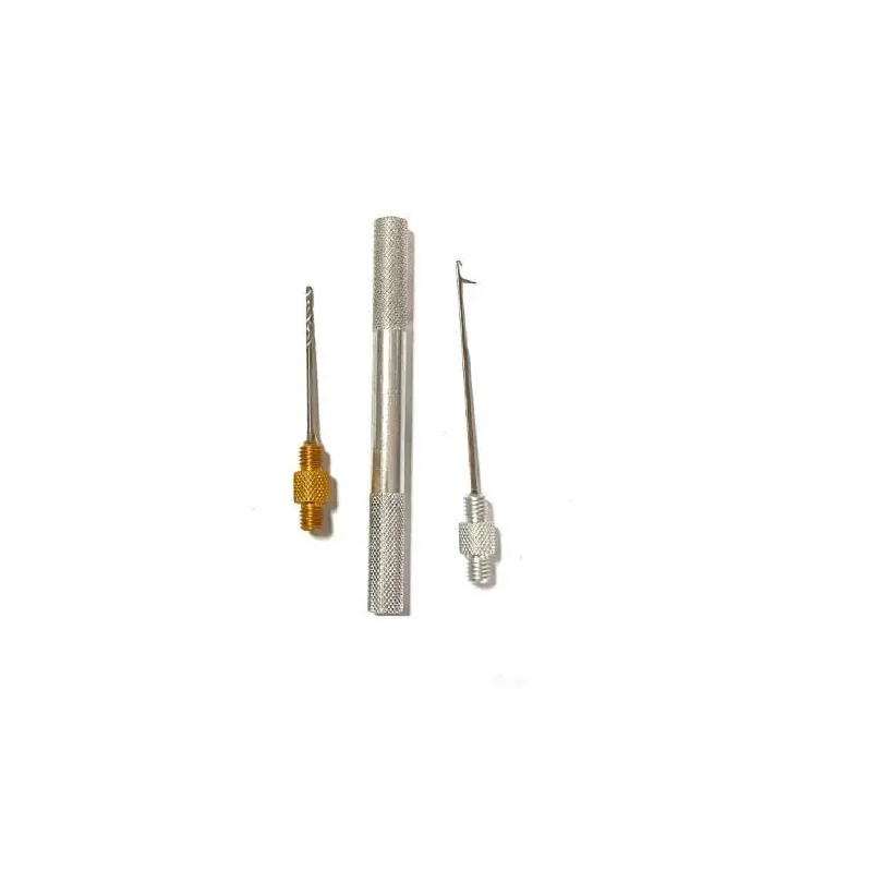 НАБІР КОРОПОВИЙ: ГОЛКА, СВЕРДЛО МЕТАЛ.РУЧКА NEEDLE COMBO SET GZ-02