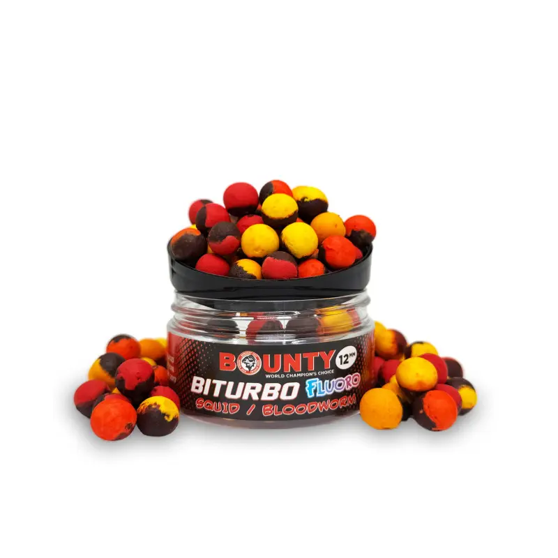Преміум насадка BOUNTY FLUORO BITURBO SQUID / BLOODWORM 10мм