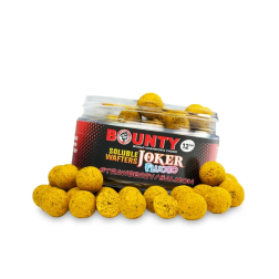 Растворимый флюро вафтерс BOUNTY FLUORO JOKER STRAWBERRY / SALMON 10 мм.
