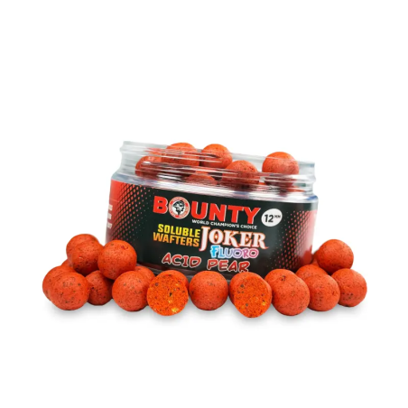 Растворимый флюро вафтерс BOUNTY FLUORO JOKER ACID PEAR 10 мм.